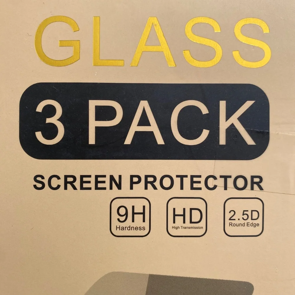 Brand New 3 Pack Glass Screen Protectors iPhone 11 - Picture 5 of 8